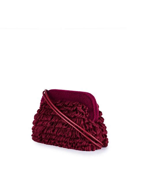 Clutch Cecile Fringe Bordeaux viamailbag | CECILIE FRINGEC04